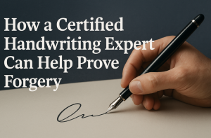 Forensic document analysis 